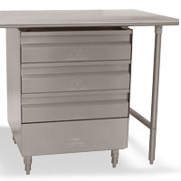 Factory Installed Tier Drawers