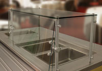 Sleek Shield Cafeteria Food Shields