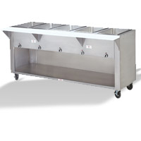 Electric Sealed Hot Food Table with Open Base