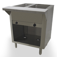 Electric Sealed Hot Food Table with Open Base